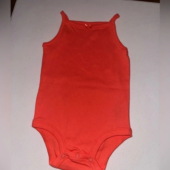 NWOT CARTER'S BABY GIRL 4 CAP SLEEVE BODYSUITS MULTIPLE PATTERNS 3M, 9M, 12M - Picture 8 of 12